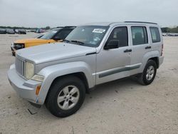 Salvage cars for sale at San Antonio, TX auction: 2010 Jeep Liberty Sport