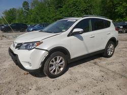 Salvage cars for sale at Candia, NH auction: 2014 Toyota Rav4 Limited