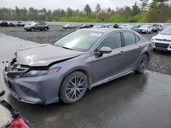 Salvage cars for sale from Copart Windham, ME: 2022 Toyota Camry SE
