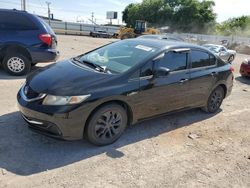 Salvage cars for sale from Copart Oklahoma City, OK: 2013 Honda Civic EX