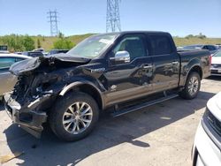 Salvage trucks for sale at Littleton, CO auction: 2017 Ford F150 Supercrew
