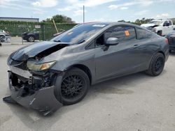 Salvage cars for sale at Orlando, FL auction: 2013 Honda Civic LX