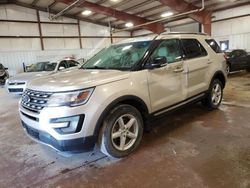 Salvage cars for sale from Copart Lansing, MI: 2017 Ford Explorer XLT