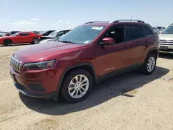 Jeep salvage cars for sale: 2020 Jeep Cherokee Latitude