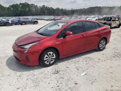 Salvage cars for sale at Ellenwood, GA auction: 2017 Toyota Prius