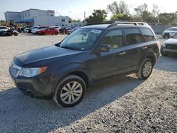 Salvage cars for sale from Copart Opa Locka, FL: 2011 Subaru Forester Limited