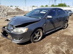 Salvage cars for sale at Elgin, IL auction: 2008 Mitsubishi Lancer GTS