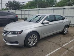 Chevrolet Impala lt salvage cars for sale: 2019 Chevrolet Impala LT