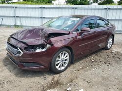 2017 Ford Fusion SE en venta en West Mifflin, PA