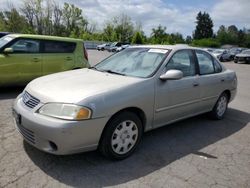 Salvage cars for sale at Portland, OR auction: 2002 Nissan Sentra XE