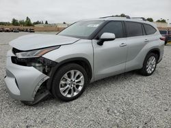 2021 Toyota Highlander Limited en venta en Mentone, CA