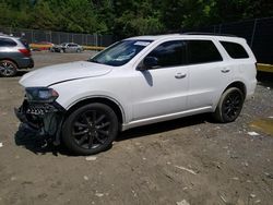 Salvage cars for sale at Waldorf, MD auction: 2018 Dodge Durango GT