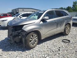 Salvage cars for sale at Wayland, MI auction: 2012 KIA Sorento SX