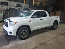 Salvage trucks for sale at Albany, NY auction: 2012 Toyota Tundra Double Cab SR5
