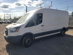 Salvage trucks for sale at Chalfont, PA auction: 2016 Ford Transit T-350
