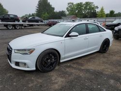 Salvage cars for sale from Copart Finksburg, MD: 2016 Audi A6 Premium Plus