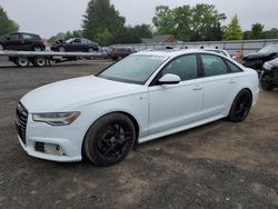 Salvage cars for sale at Finksburg, MD auction: 2016 Audi A6 Premium Plus