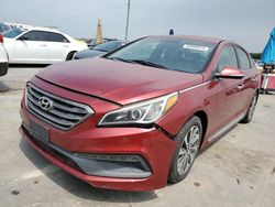 Salvage cars for sale from Copart Grand Prairie, TX: 2015 Hyundai Sonata Sport