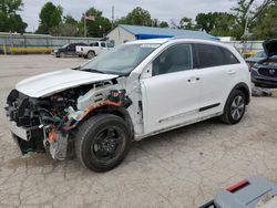 Salvage cars for sale at Wichita, KS auction: 2018 KIA Niro LX