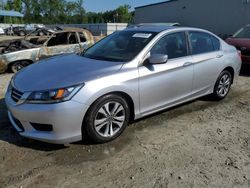 Salvage cars for sale at Spartanburg, SC auction: 2014 Honda Accord LX