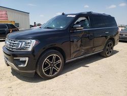 Salvage cars for sale at Amarillo, TX auction: 2019 Ford Expedition Limited