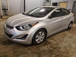 Salvage cars for sale from Copart Wheeling, IL: 2016 Hyundai Elantra SE