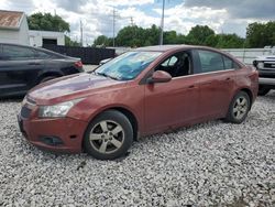 Chevrolet salvage cars for sale: 2012 Chevrolet Cruze LT