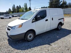 Salvage cars for sale from Copart Graham, WA: 2018 Chevrolet City Express LS