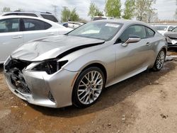 Salvage cars for sale from Copart Elgin, IL: 2019 Lexus RC 350