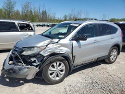 Salvage cars for sale at Leroy, NY auction: 2012 Honda CR-V EXL