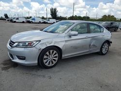 Honda Accord ex salvage cars for sale: 2014 Honda Accord EX