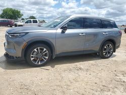 Salvage cars for sale at Haslet, TX auction: 2023 Infiniti QX60 Luxe