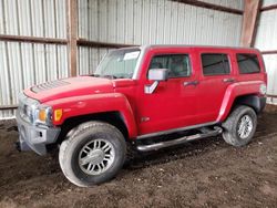 Salvage cars for sale from Copart Houston, TX: 2007 Hummer H3