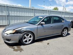 Subaru Legacy 2.5i salvage cars for sale: 2008 Subaru Legacy 2.5I