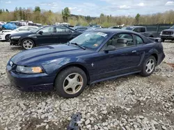 Salvage cars for sale at Candia, NH auction: 2001 Ford Mustang