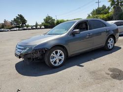 Salvage cars for sale at San Martin, CA auction: 2012 Ford Fusion SE