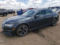 Salvage cars for sale at Greenwood, NE auction: 2018 Audi A4 Premium Plus