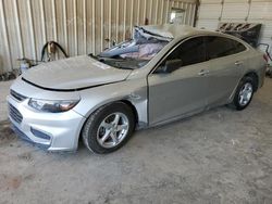 Salvage cars for sale at auction: 2017 Chevrolet Malibu LS