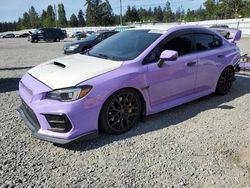 Salvage cars for sale at Graham, WA auction: 2021 Subaru WRX STI