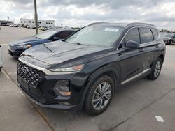 Hyundai Santa fe salvage cars for sale: 2019 Hyundai Santa FE SEL