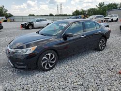 Vehiculos salvage en venta de Copart Barberton, OH: 2017 Honda Accord EXL