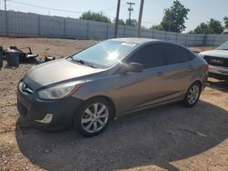 Salvage cars for sale from Copart Oklahoma City, OK: 2012 Hyundai Accent GLS