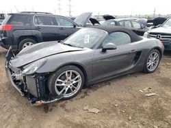 Salvage cars for sale from Copart Elgin, IL: 2013 Porsche Boxster