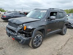 Salvage cars for sale at Hillsborough, NJ auction: 2016 Jeep Renegade Trailhawk