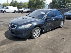 Salvage cars for sale at Denver, CO auction: 2010 Honda Accord EXL