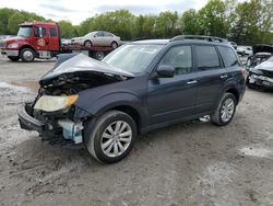 Salvage cars for sale at North Billerica, MA auction: 2012 Subaru Forester 2.5X Premium