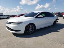Salvage cars for sale at New Orleans, LA auction: 2015 Chrysler 200 S