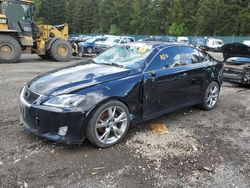 Salvage cars for sale from Copart Graham, WA: 2008 Lexus IS 250