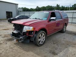 Salvage cars for sale at Grenada, MS auction: 2016 Ford Expedition EL Platinum