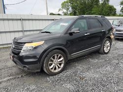 Salvage cars for sale from Copart Gastonia, NC: 2014 Ford Explorer Limited